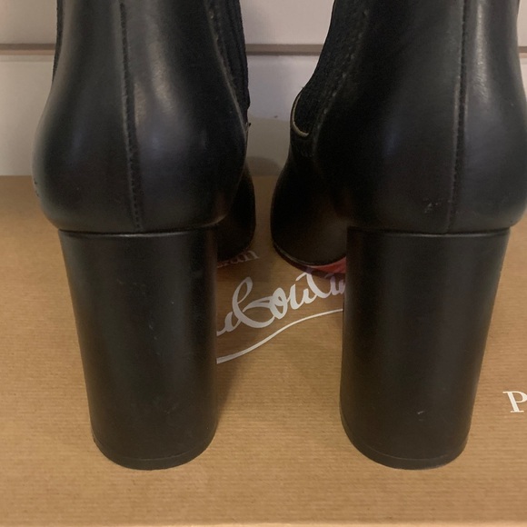 Christian Louboutin Sockies 85 leather ankle boots - Picture 5 of 10